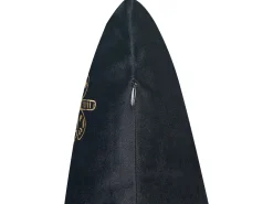 Online Beliani Koristetyyny Sametti Musta 45 X 45 Cm 2 Kpl Yuzuri