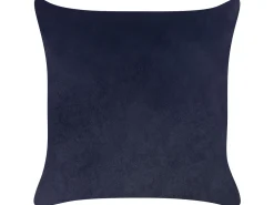 Clearance Beliani Koristetyyny Sametti Musta 45 X 45 Cm 2 Kpl Goldenrod