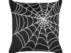 Best Sale Beliani Koristetyyny Sametti Mustavalkoinen 45 X 45 Cm 2 Kpl Lycoris