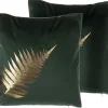 Hot Beliani Koristetyyny Sametti Tummanvihrea 45 X 45 Cm 2 Kpl Fern