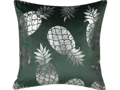 Online Beliani Koristetyyny Sametti Tummanvihrea 45 X 45 Cm 2 Kpl Astilbe