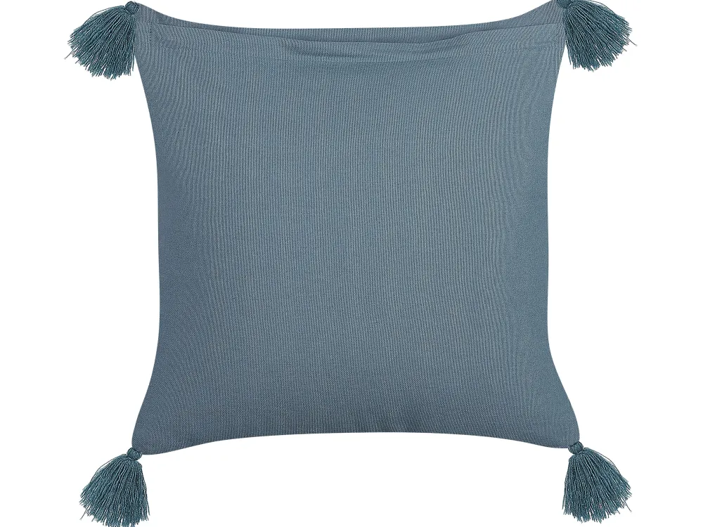 Hot Beliani Koristetyyny Sametti Tummansininen 45 X 45 Cm Setaria