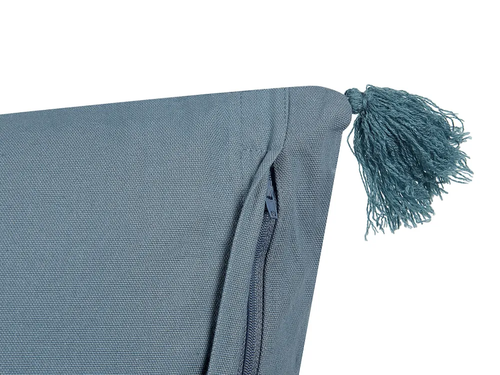 Hot Beliani Koristetyyny Sametti Tummansininen 45 X 45 Cm Setaria