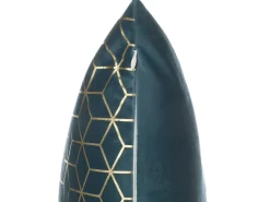 Tekstiilit<Beliani Koristetyyny Sametti Tummansininen 45 X 45 Cm 2 Kpl Celosia