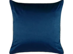 Tekstiilit<Beliani Koristetyyny Sametti Tummansininen 45 X 45 Cm 2 Kpl Crocus