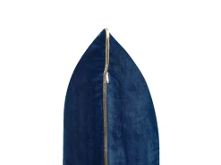 Tekstiilit<Beliani Koristetyyny Sametti Tummansininen 45 X 45 Cm 2 Kpl Crocus