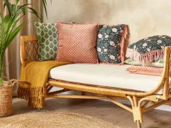 Discount Beliani Koristetyyny Sametti Vaaleanpunainen 45 X 45 Cm 2 Kpl Rhodocoma