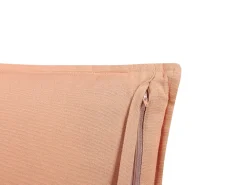 Discount Beliani Koristetyyny Sametti Vaaleanpunainen 45 X 45 Cm 2 Kpl Rhodocoma