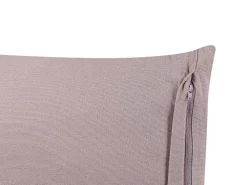 Best Sale Beliani Koristetyyny Sametti Vaaleanpunainen 45 X 45 Cm 2 Kpl Agapanthus