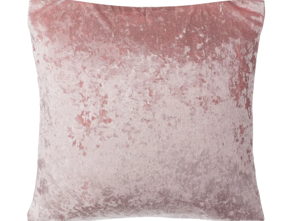 Best Sale Beliani Koristetyyny Sametti Vaaleanpunainen 45 X 45 Cm 2 Kpl Hosta