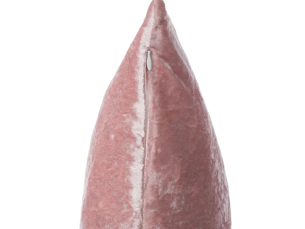 Best Sale Beliani Koristetyyny Sametti Vaaleanpunainen 45 X 45 Cm 2 Kpl Hosta