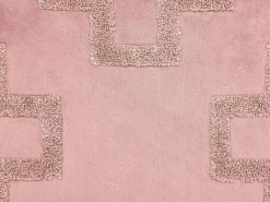 Tekstiilit<Beliani Koristetyyny Sametti Vaaleanpunainen 45 X 45 Cm 2 Kpl Bahia