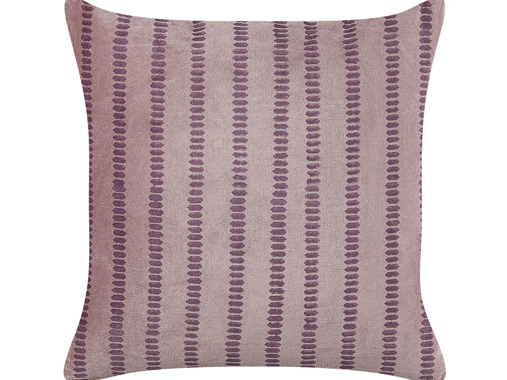 Flash Sale Beliani Koristetyyny Sametti Vaaleanpunainen 45 X 45 Cm Agapanthus