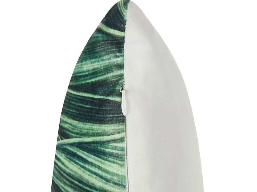 Cheap Beliani Koristetyyny Sametti Vihrea 45 X 45 Cm 2 Kpl Diascia