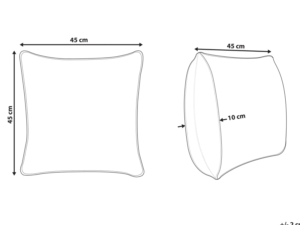 Sale Beliani Koristetyyny Sametti Vihrea 45 X 45 Cm Knautia
