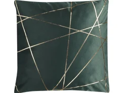 Fashion Beliani Koristetyyny Samettinen 2Kpl 45 X 45 Cm Vihrea Pinus