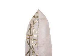 Tekstiilit<Beliani Koristetyyny Vaaleanpunainen 45 X 45 Cm Cassia