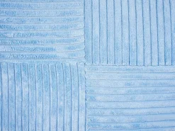 Tekstiilit<Beliani Koristetyyny Vakosametti Sininen 47 X 27 Cm 2 Kpl Millet