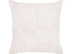 Clearance Beliani Koristetyyny Vakosametti Luonnonvalkoinen 43 X 43 Cm 2 Kpl Millet