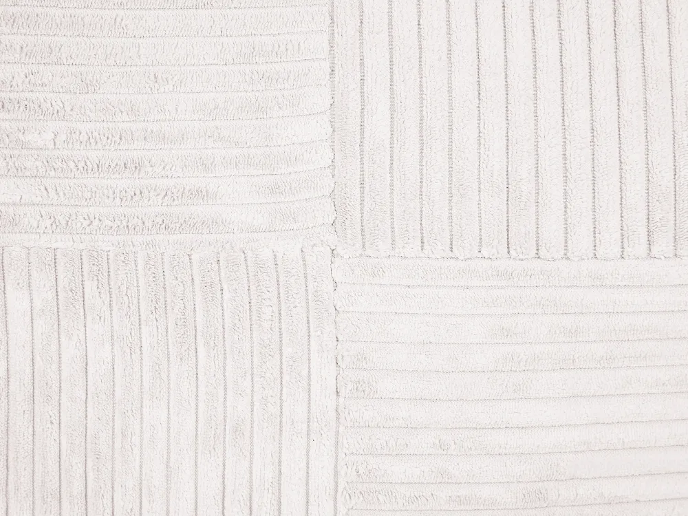 Clearance Beliani Koristetyyny Vakosametti Luonnonvalkoinen 43 X 43 Cm 2 Kpl Millet