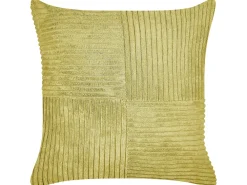 Lastenhuone<Beliani Koristetyyny Vakosametti Oliivinvihrea 43 X 43 Cm 2 Kpl Millet