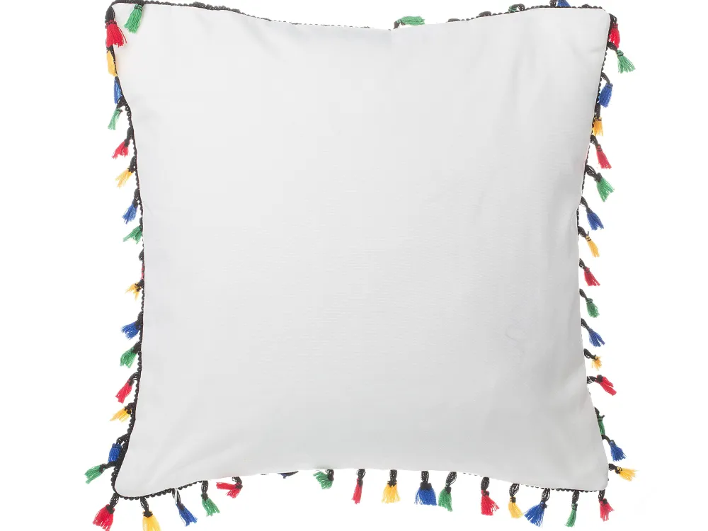 Hot Beliani Koristetyyny Valkoinen 45 X 45 Cm 2 Kpl Mallow