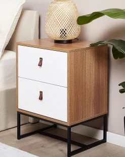 Tekstiilit<Beliani Koristetyyny Valkoinen Kohokuvioitu 45 X 45 Cm 2 Kpl Azalea