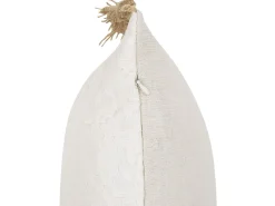 Tekstiilit<Beliani Koristetyyny Valkoinen Kohokuvioitu 45 X 45 Cm 2 Kpl Azalea