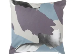 Tekstiilit<Beliani Koristetyyny Violetti/Hopea 45 X 45 Cm 2 Kpl Ixia