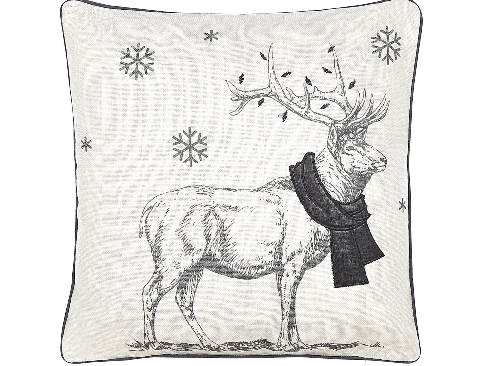 Online Beliani Koristetyyny 45X45 Cm 2 Kpl Mustavalkoinen Sven