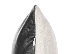 Tekstiilit<Beliani Koristetyyny 30X50 Cm 2 Kpl Mustavalkoinen Sven