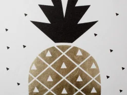 Store Beliani Koristetyynysetti 2 Kpl 45X45Cm Ananasprintilla Yasmin