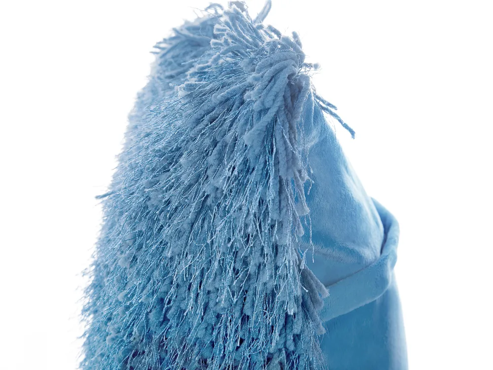 Discount Beliani Koristetyynysetti 45 X 45 Porroinen Sininen Cide