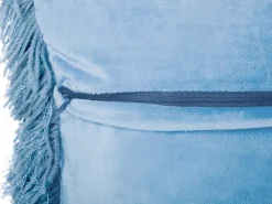 Discount Beliani Koristetyynysetti 45 X 45 Porroinen Sininen Cide