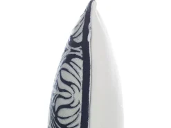 Outlet Beliani Koristetyynysetti Kuviolla 45X45Cm Valkoinen/Sininen Nemesia