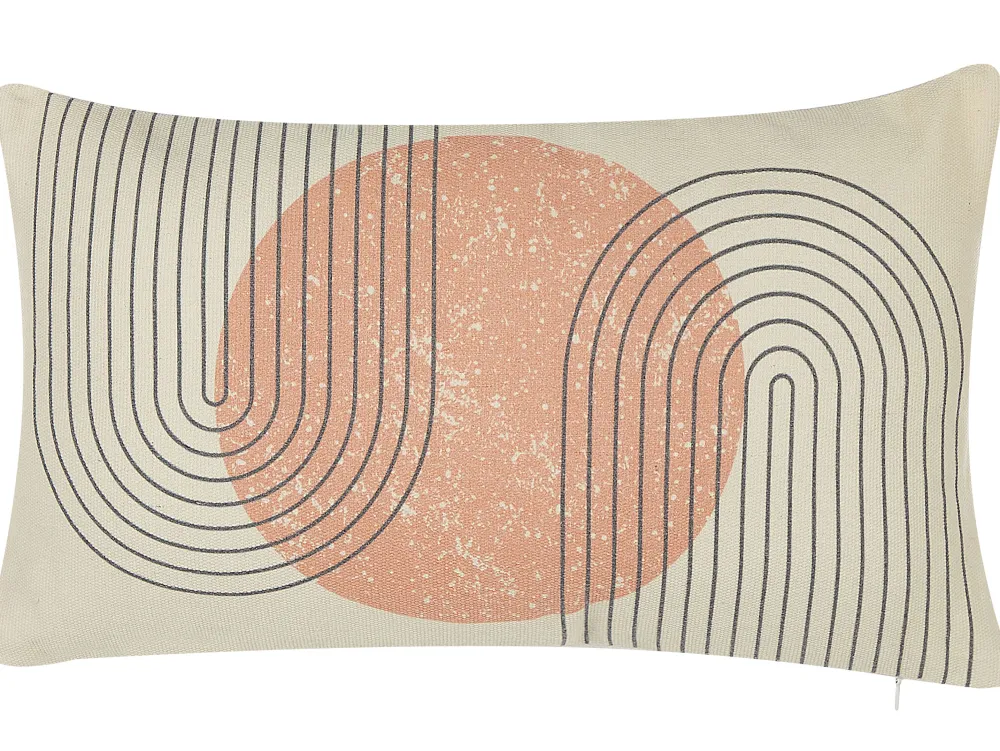 Outlet Beliani Koristetyynysetti Monivarinen Geometrinen Kuviointi 30 X 50 Cm Gerbera