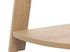 Säilytys<Beliani Kulmahylly 5 Hyllya Vaalea Puu Mobile Solo