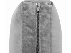 Nojatuolit<Beliani Kulmamoduuli Sametti Harmaa Evja