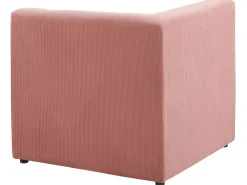 Cheap Beliani Kulmamoduuli Vakosametti Vaaleanpunainen Lemvig