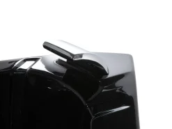 Kylpy- & Poreammeet<Beliani Kulmaporeamme Led-Valot Musta 214 X 155 Cm Martinica