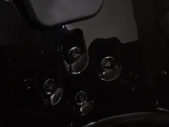 Kylpy- & Poreammeet<Beliani Kulmaporeamme Led-Valot Musta 214 X 155 Cm Martinica