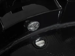 Kylpy- & Poreammeet<Beliani Kulmaporeamme Led-Valot Musta 214 X 155 Cm Martinica