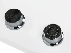 Kylpy- & Poreammeet<Beliani Kulmaporeamme Led-Valot Valkoinen 170 X 80 Cm Acuario