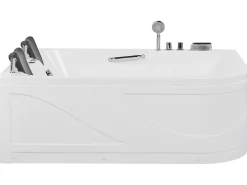 Online Beliani Kulmaporeamme Oikeak. Led-Valot Valkoinen 170 X 119 Cm Bayamo