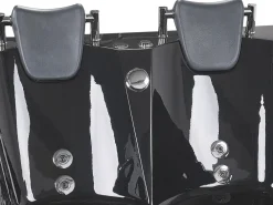 Kylpy- & Poreammeet<Beliani Kulmaporeamme Oikeak. Led-Valot Musta 170 X 119 Cm Bayamo