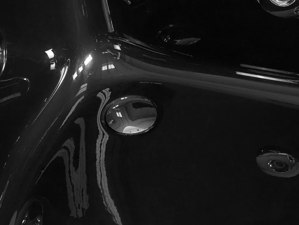 Best Sale Beliani Kulmaporeamme Oikeak. Led-Valot Musta 160 X 113 Cm Paradiso