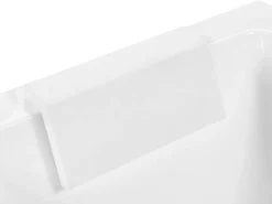 Store Beliani Kulmaporeamme Oikeak. Valkoinen 170 X 80 Cm Alita