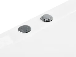 Store Beliani Kulmaporeamme Oikeak. Valkoinen 170 X 80 Cm Alita