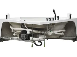 Kylpy- & Poreammeet<Beliani Kulmaporeamme Valkoinen 135 X 135 Cm Cantalla