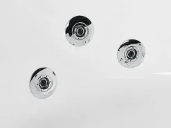 Kylpy- & Poreammeet<Beliani Kulmaporeamme Valkoinen 135 X 135 Cm Cantalla